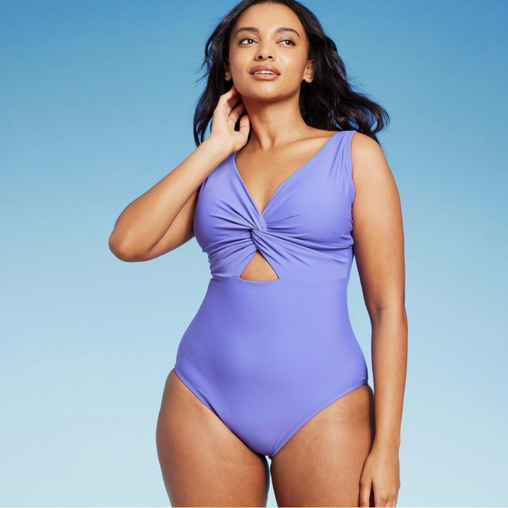 Women's Twist-Front One Piece Swimsuit - Kona Sol Target